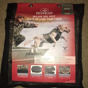 Size Medium Red Head Dog Vest